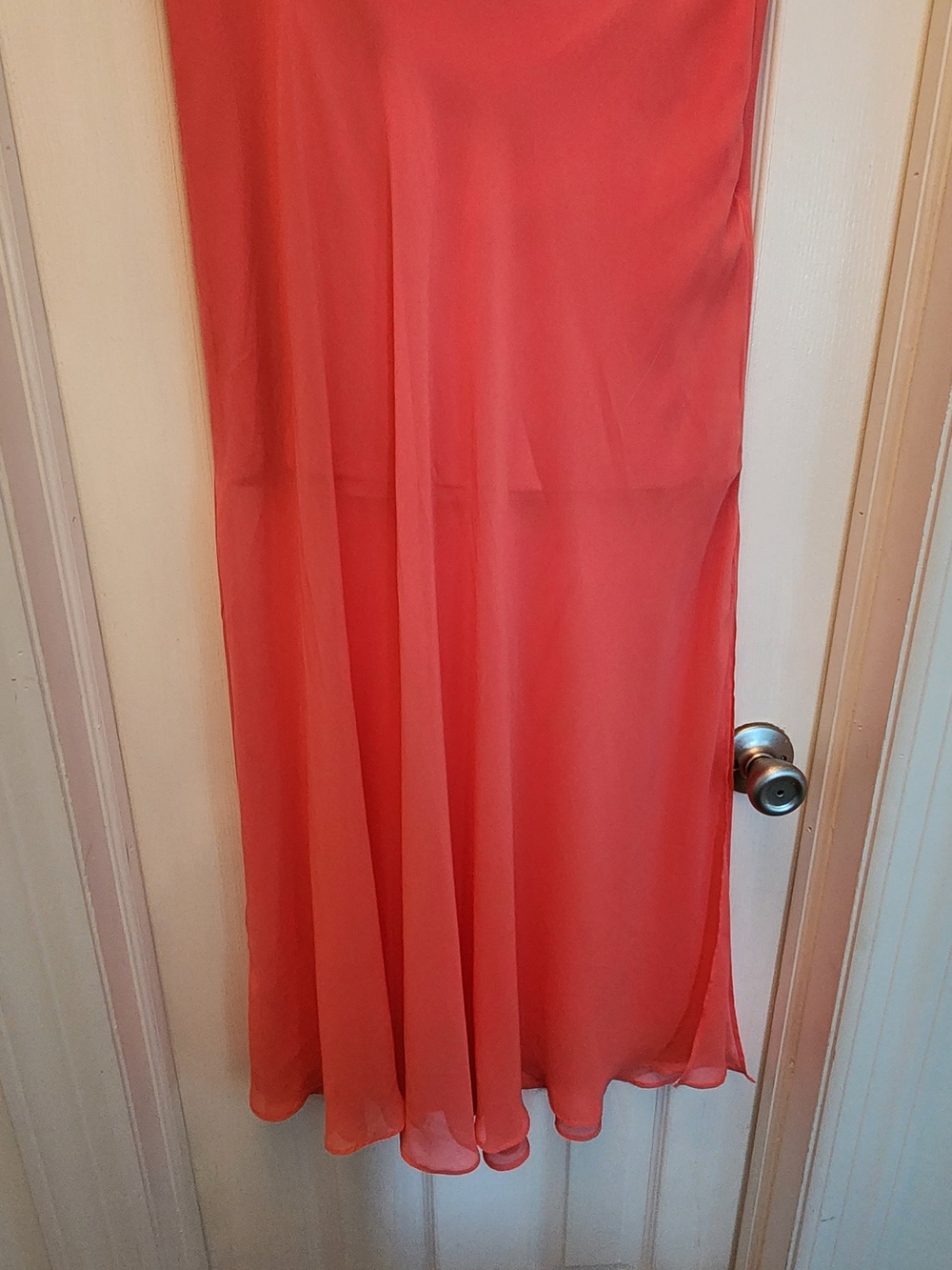Forever 21 Coral Maxi Skirt